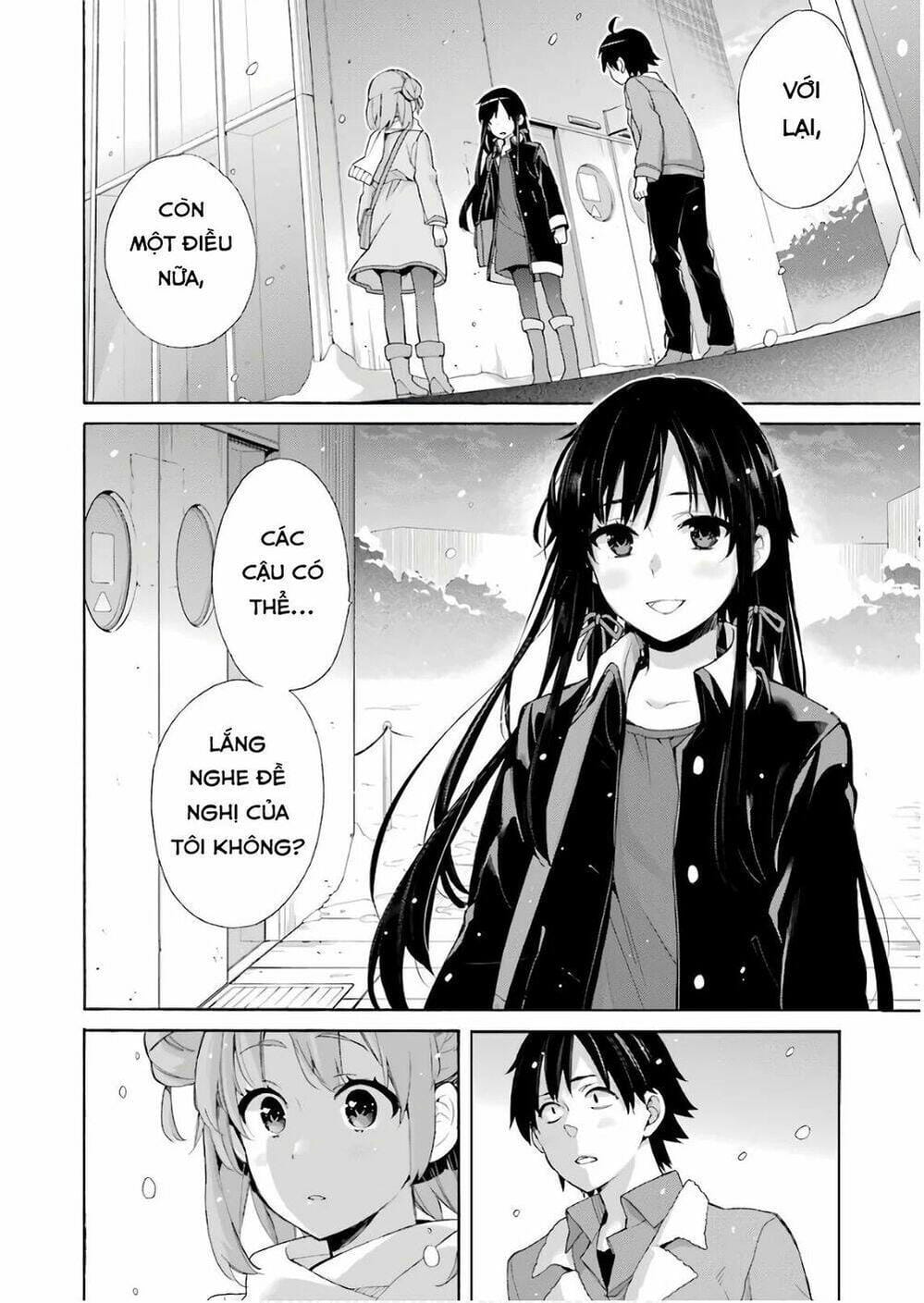 Truyện Tranh Chuyện Tình Thanh Xuân Bi Hài Của Tôi Quả Nhiên Là Sai Lầm - Oregairu trang 6