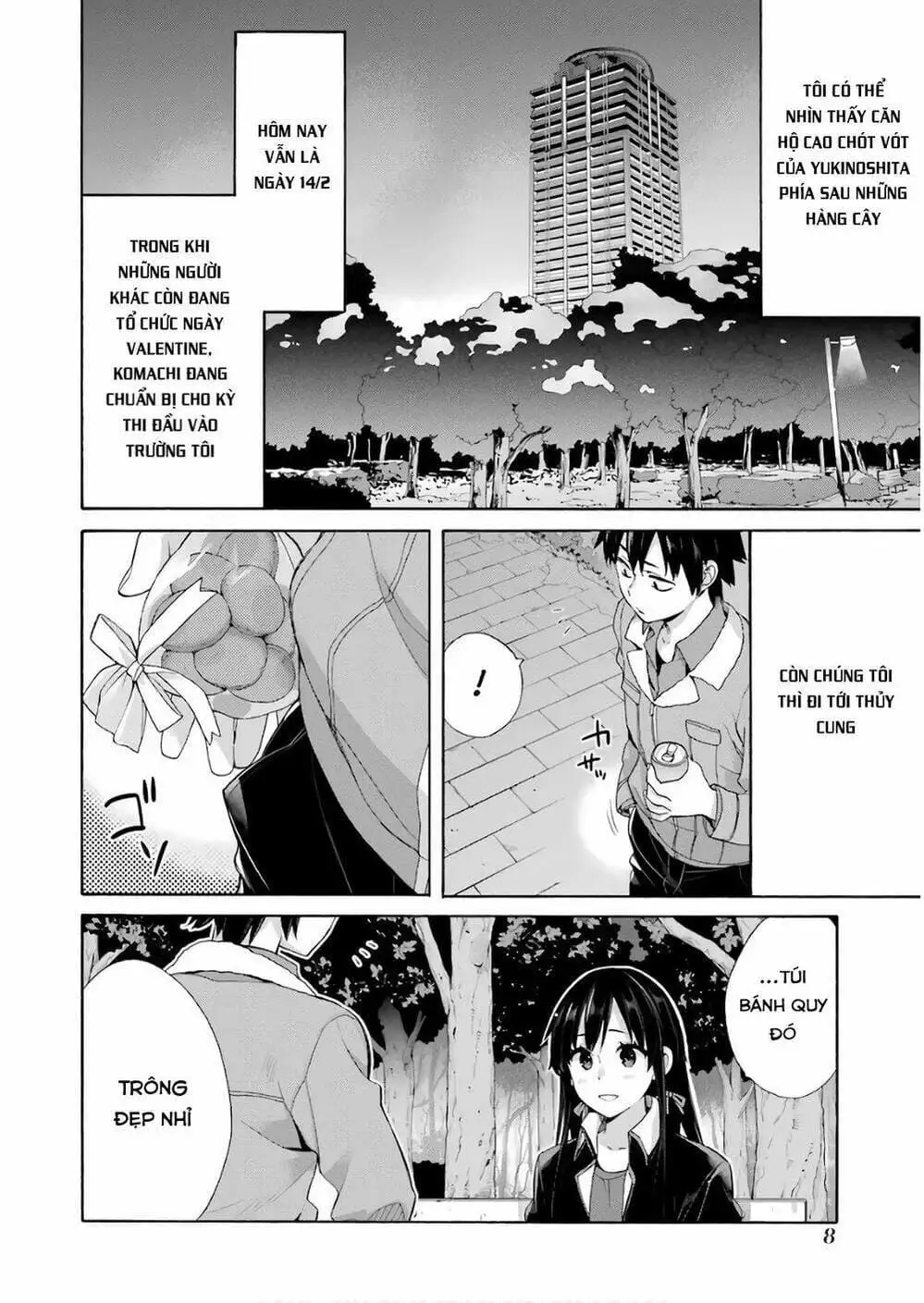 Truyện Tranh Chuyện Tình Thanh Xuân Bi Hài Của Tôi Quả Nhiên Là Sai Lầm - Oregairu trang 6