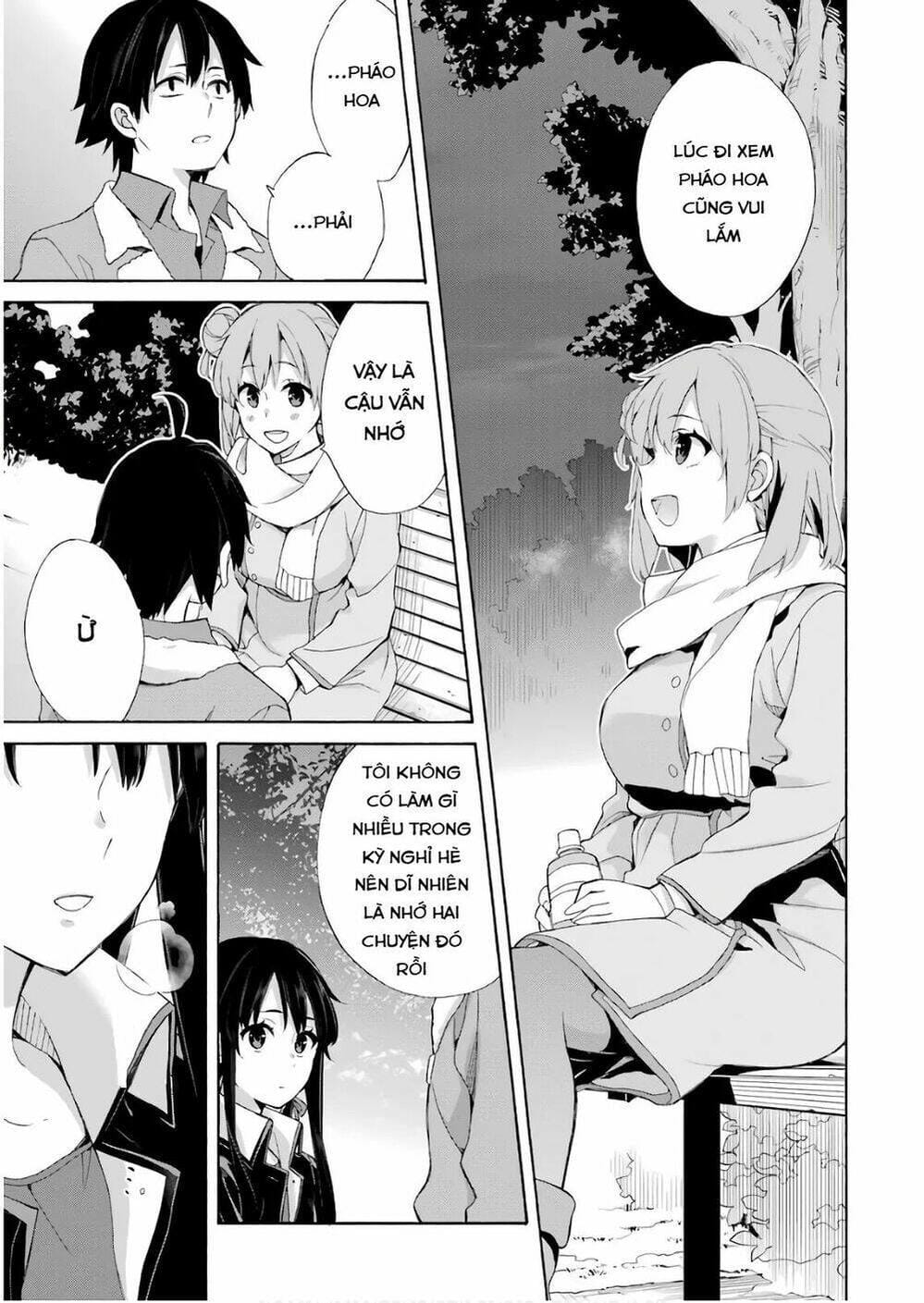 Truyện Tranh Chuyện Tình Thanh Xuân Bi Hài Của Tôi Quả Nhiên Là Sai Lầm - Oregairu trang 6