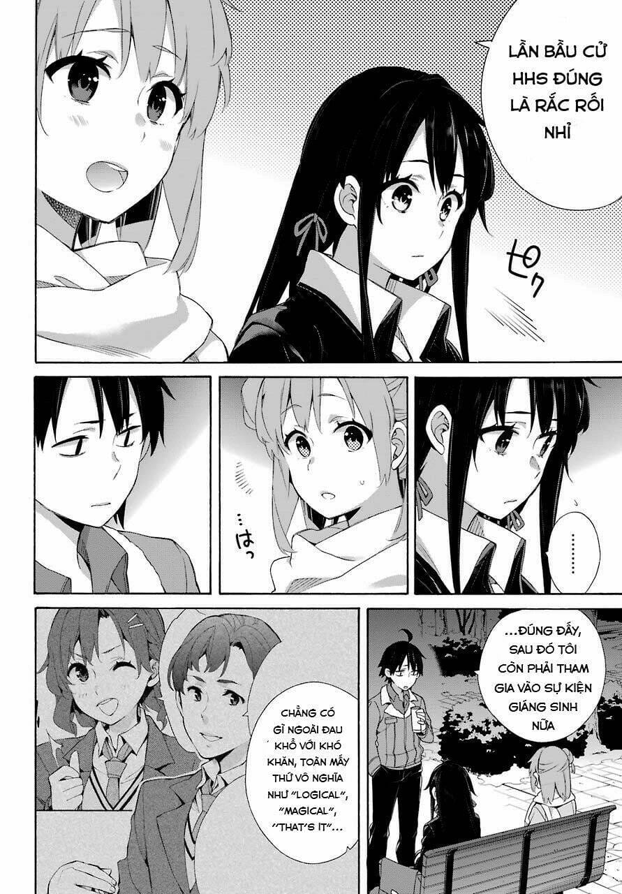 Truyện Tranh Chuyện Tình Thanh Xuân Bi Hài Của Tôi Quả Nhiên Là Sai Lầm - Oregairu trang 6