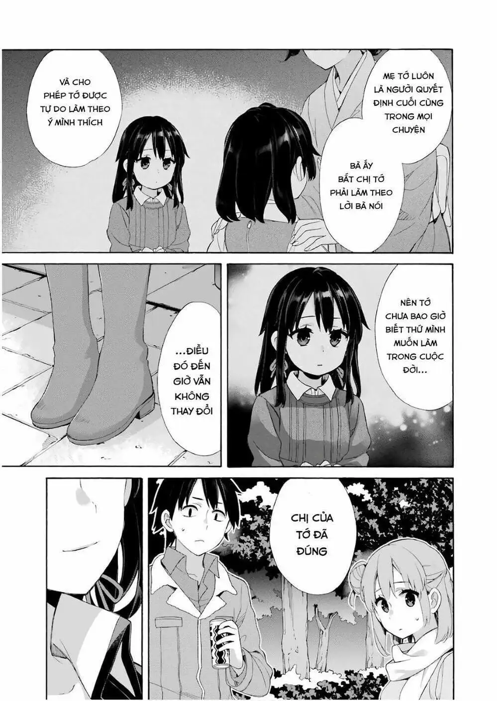 Truyện Tranh Chuyện Tình Thanh Xuân Bi Hài Của Tôi Quả Nhiên Là Sai Lầm - Oregairu trang 6