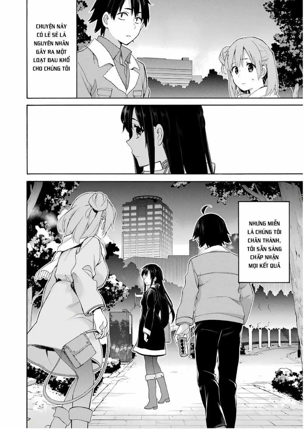 Truyện Tranh Chuyện Tình Thanh Xuân Bi Hài Của Tôi Quả Nhiên Là Sai Lầm - Oregairu trang 6