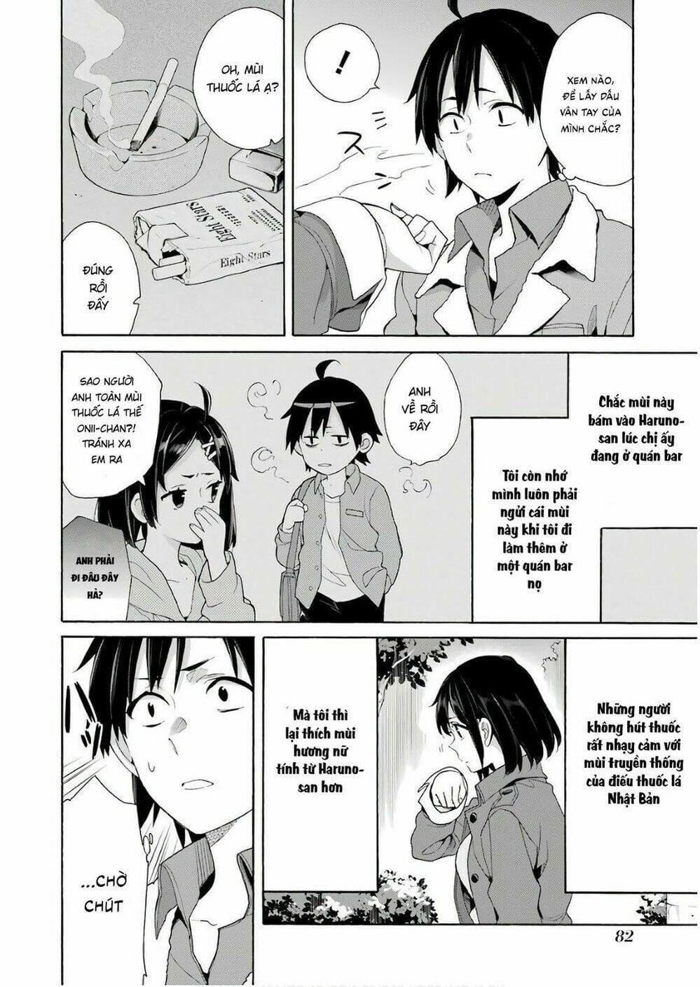 Truyện Tranh Chuyện Tình Thanh Xuân Bi Hài Của Tôi Quả Nhiên Là Sai Lầm - Oregairu trang 6