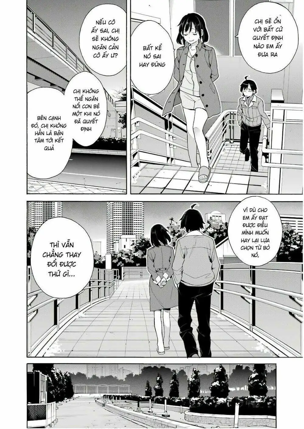 Truyện Tranh Chuyện Tình Thanh Xuân Bi Hài Của Tôi Quả Nhiên Là Sai Lầm - Oregairu trang 6