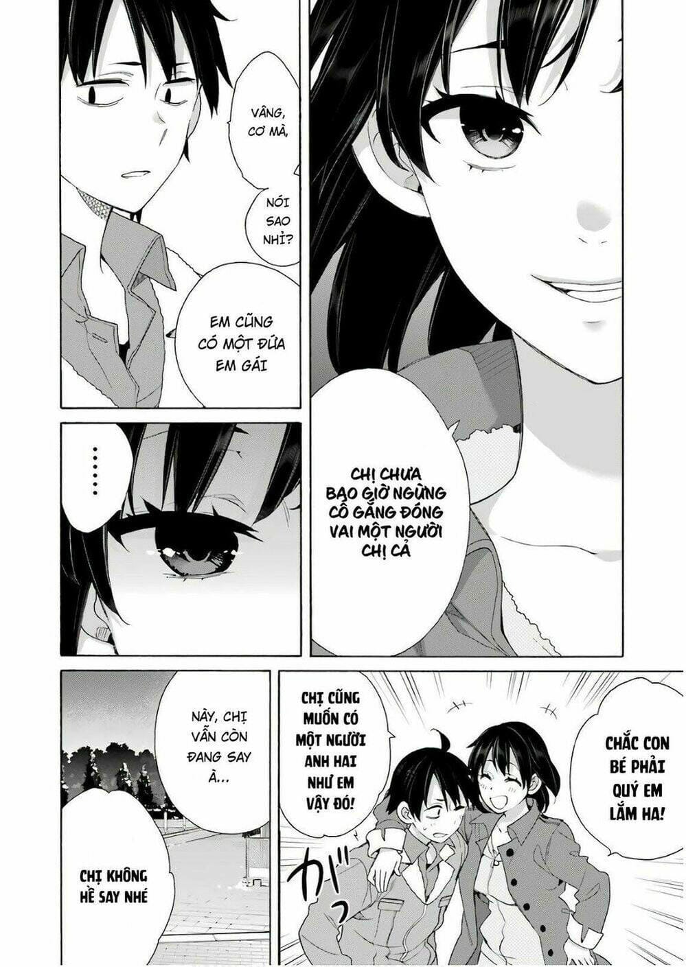 Truyện Tranh Chuyện Tình Thanh Xuân Bi Hài Của Tôi Quả Nhiên Là Sai Lầm - Oregairu trang 6