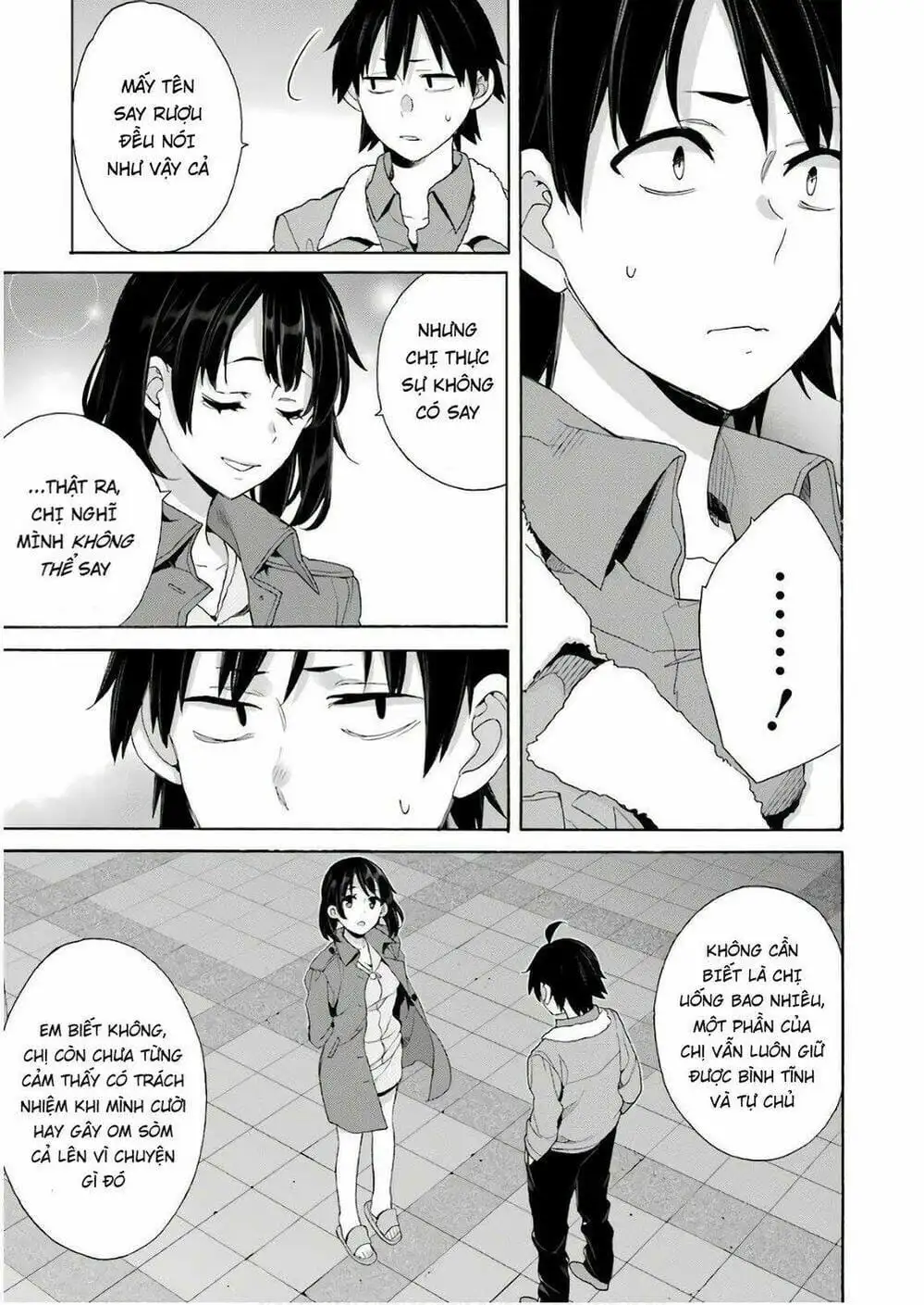 Truyện Tranh Chuyện Tình Thanh Xuân Bi Hài Của Tôi Quả Nhiên Là Sai Lầm - Oregairu trang 6