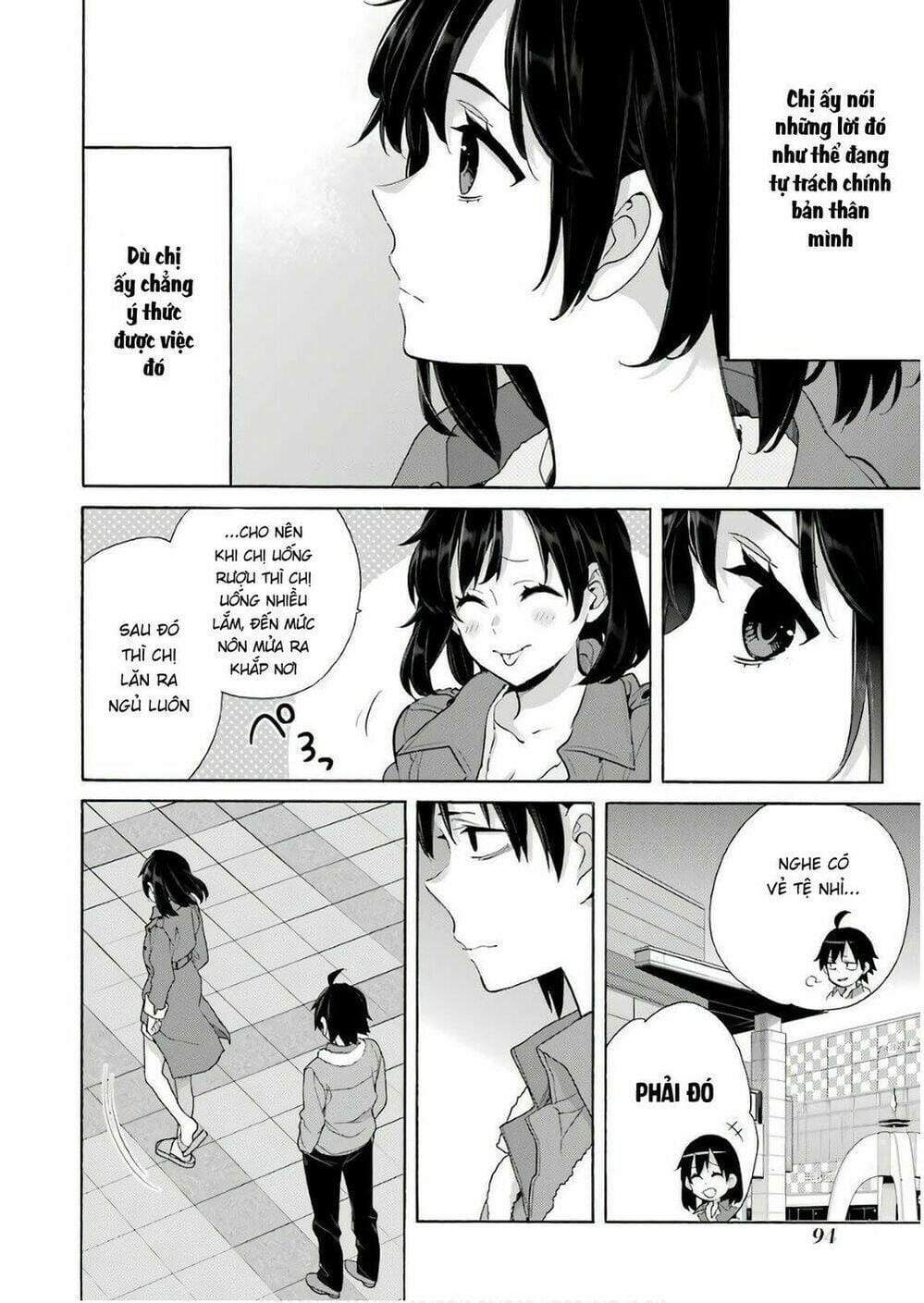 Truyện Tranh Chuyện Tình Thanh Xuân Bi Hài Của Tôi Quả Nhiên Là Sai Lầm - Oregairu trang 6