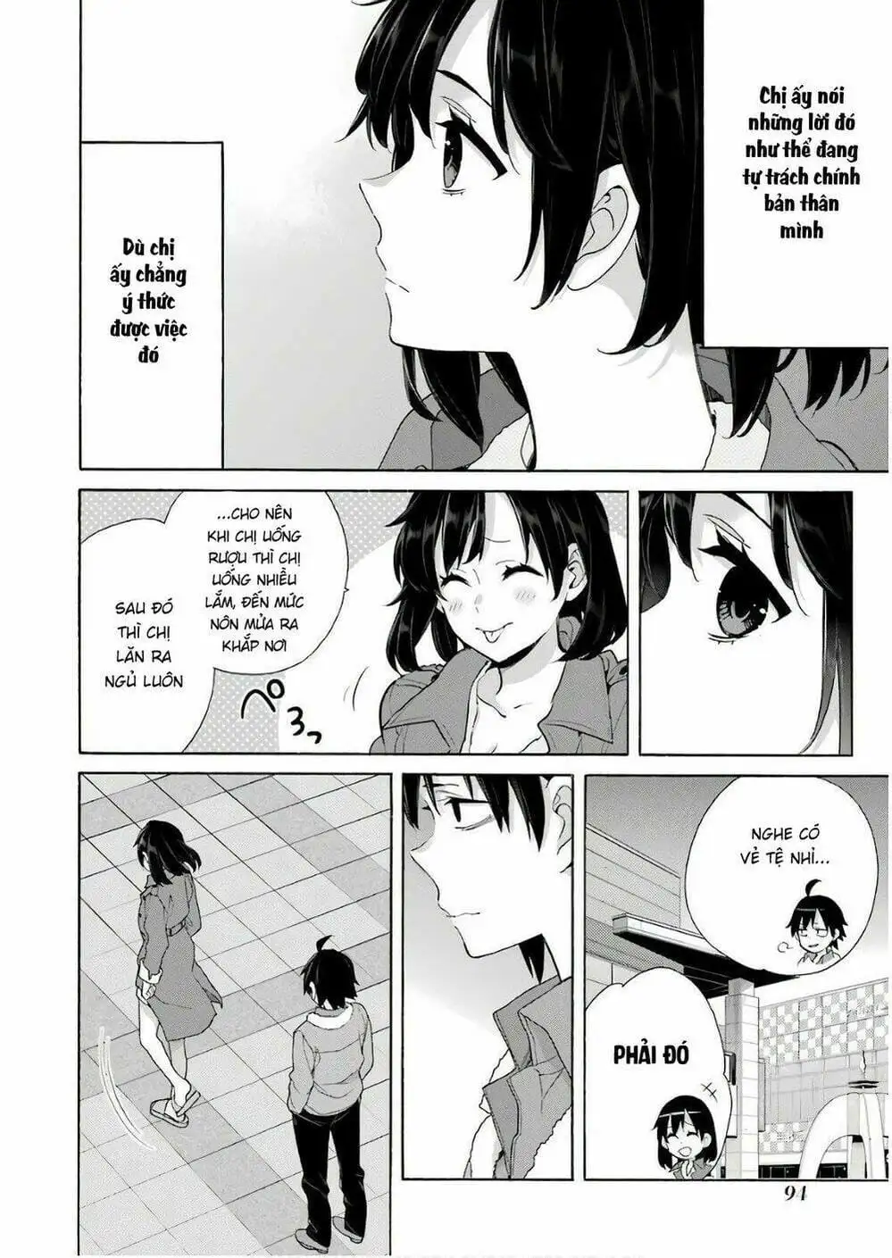 Truyện Tranh Chuyện Tình Thanh Xuân Bi Hài Của Tôi Quả Nhiên Là Sai Lầm - Oregairu trang 6