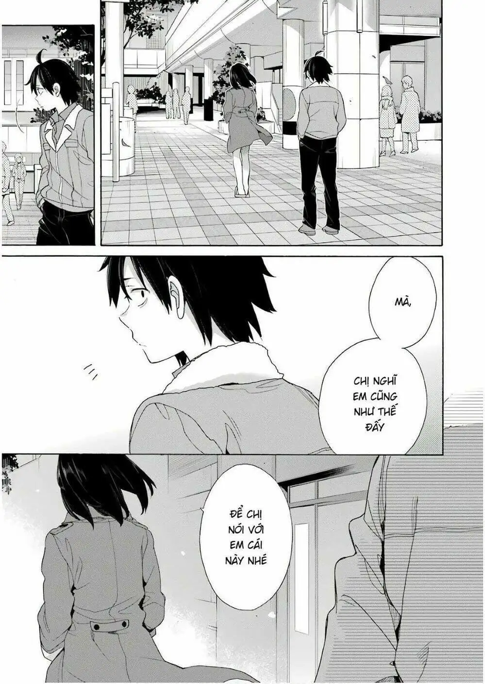 Truyện Tranh Chuyện Tình Thanh Xuân Bi Hài Của Tôi Quả Nhiên Là Sai Lầm - Oregairu trang 6