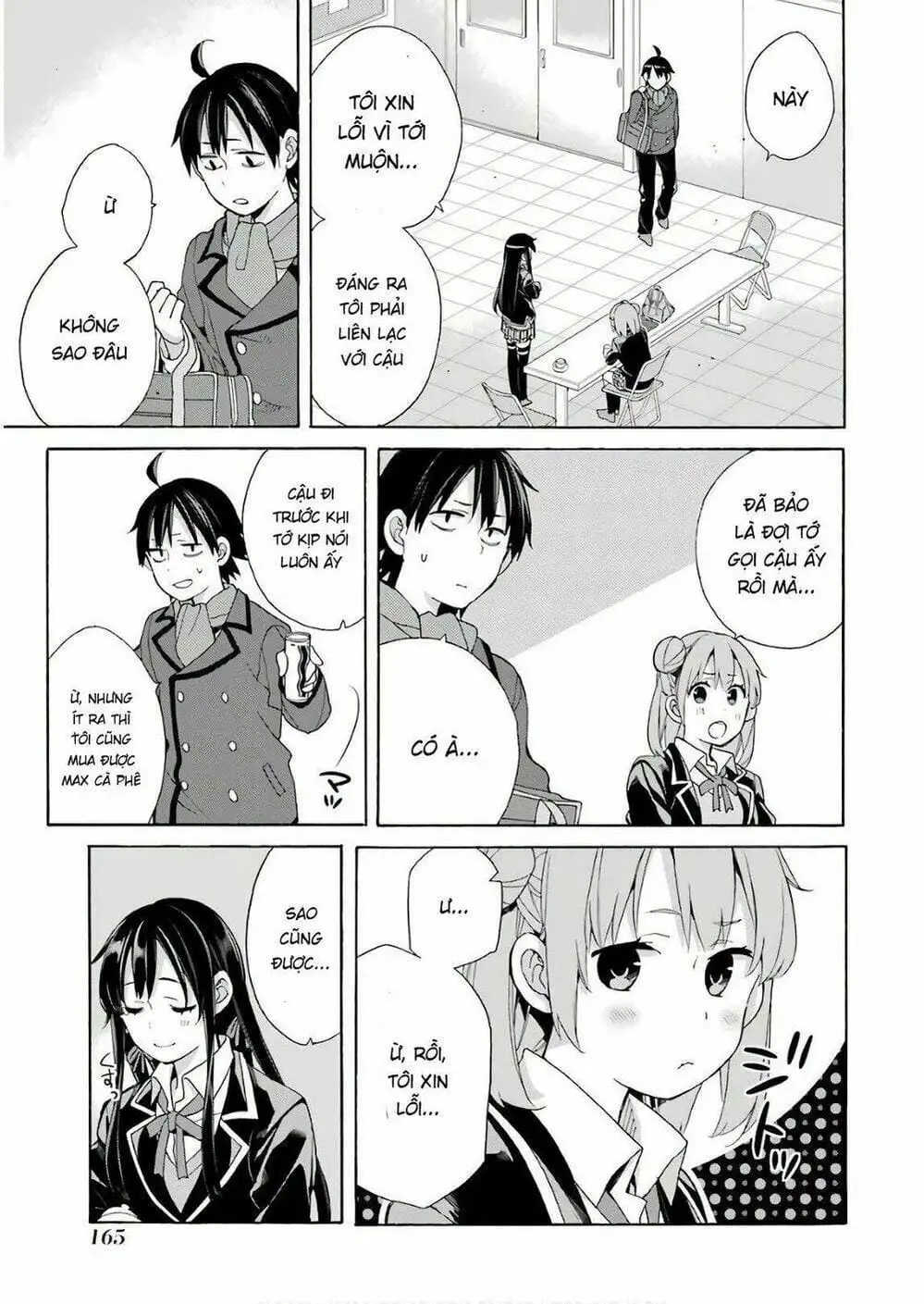 Truyện Tranh Chuyện Tình Thanh Xuân Bi Hài Của Tôi Quả Nhiên Là Sai Lầm - Oregairu trang 6