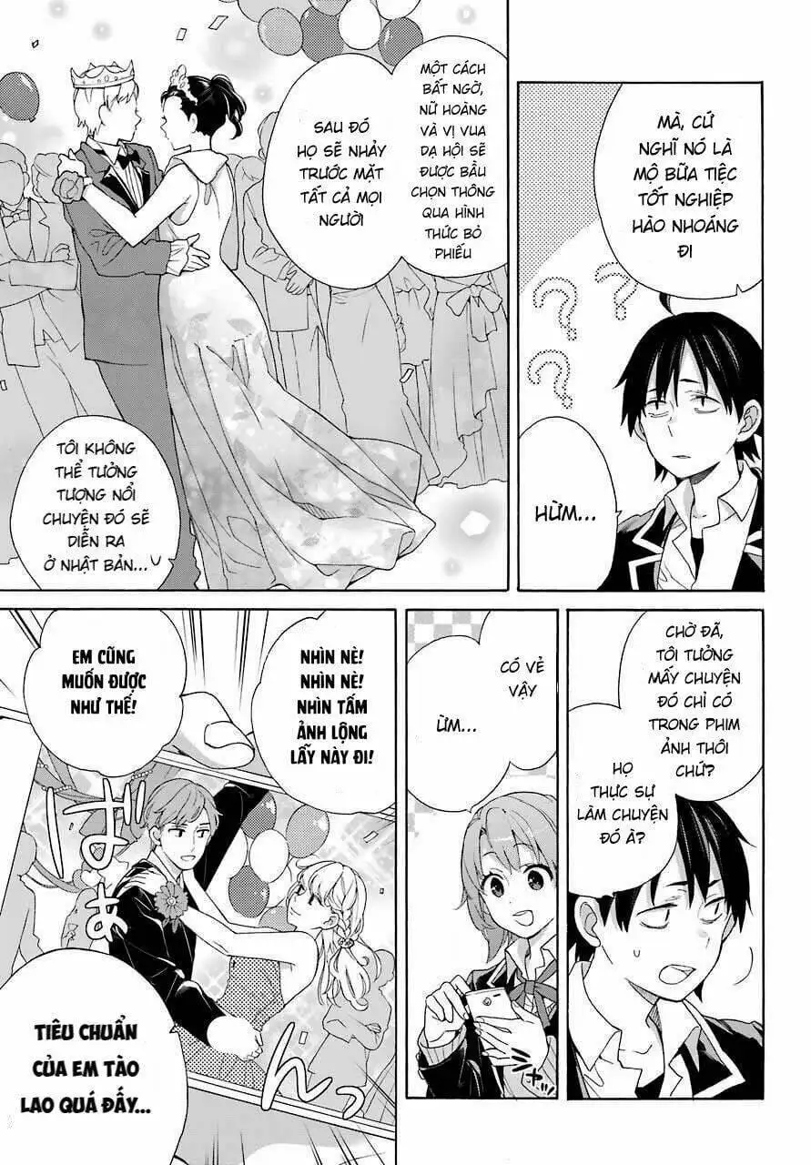 Truyện Tranh Chuyện Tình Thanh Xuân Bi Hài Của Tôi Quả Nhiên Là Sai Lầm - Oregairu trang 6