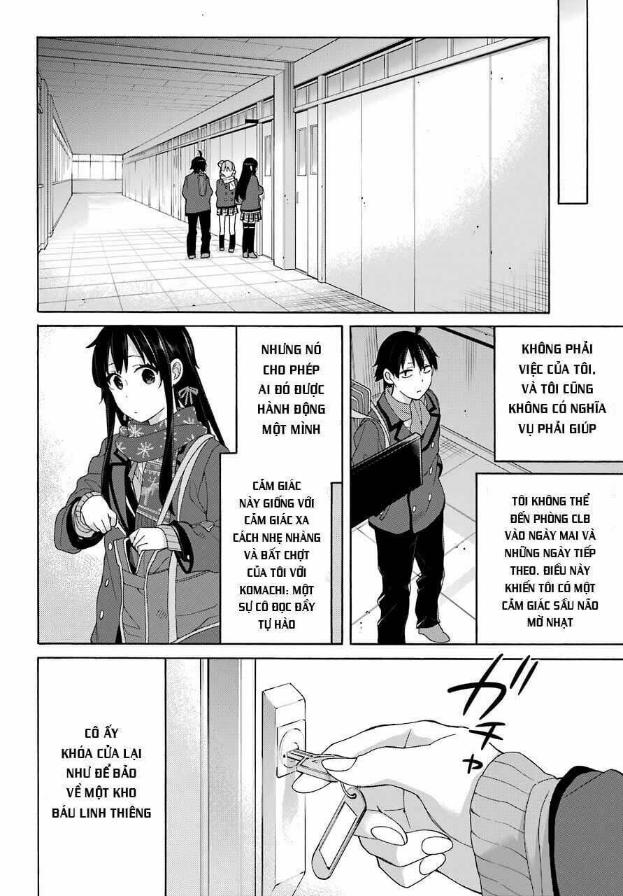 Truyện Tranh Chuyện Tình Thanh Xuân Bi Hài Của Tôi Quả Nhiên Là Sai Lầm - Oregairu trang 6