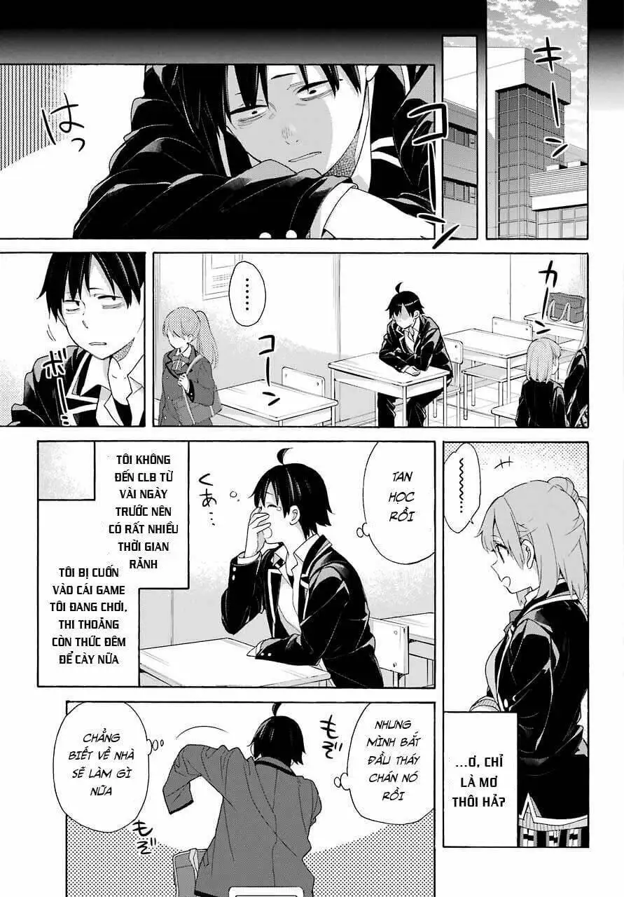 Truyện Tranh Chuyện Tình Thanh Xuân Bi Hài Của Tôi Quả Nhiên Là Sai Lầm - Oregairu trang 6