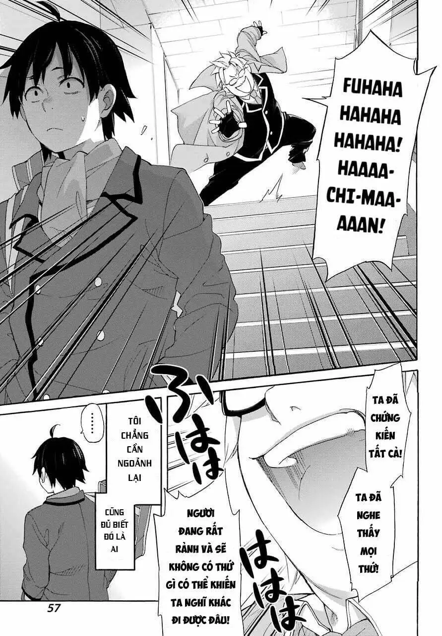 Truyện Tranh Chuyện Tình Thanh Xuân Bi Hài Của Tôi Quả Nhiên Là Sai Lầm - Oregairu trang 6