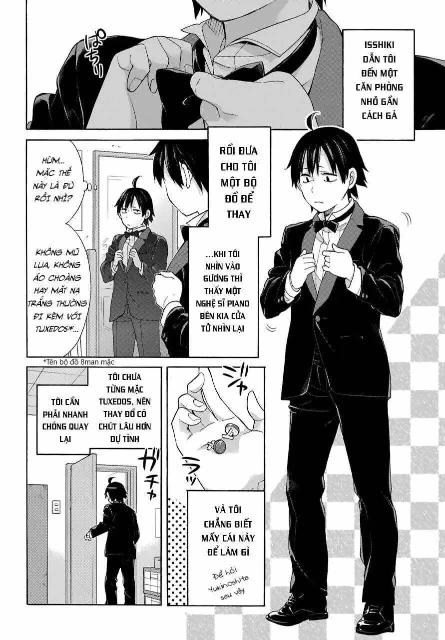 Truyện Tranh Chuyện Tình Thanh Xuân Bi Hài Của Tôi Quả Nhiên Là Sai Lầm - Oregairu trang 6