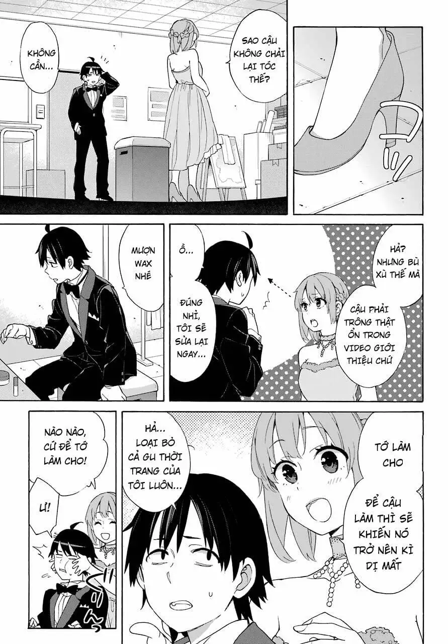 Truyện Tranh Chuyện Tình Thanh Xuân Bi Hài Của Tôi Quả Nhiên Là Sai Lầm - Oregairu trang 6