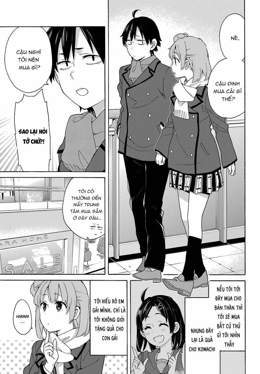 Truyện Tranh Chuyện Tình Thanh Xuân Bi Hài Của Tôi Quả Nhiên Là Sai Lầm - Oregairu trang 6