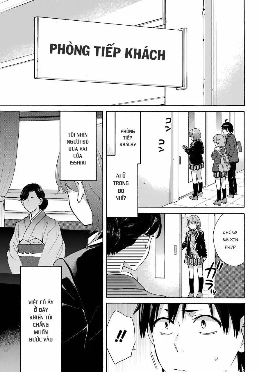 Truyện Tranh Chuyện Tình Thanh Xuân Bi Hài Của Tôi Quả Nhiên Là Sai Lầm - Oregairu trang 6