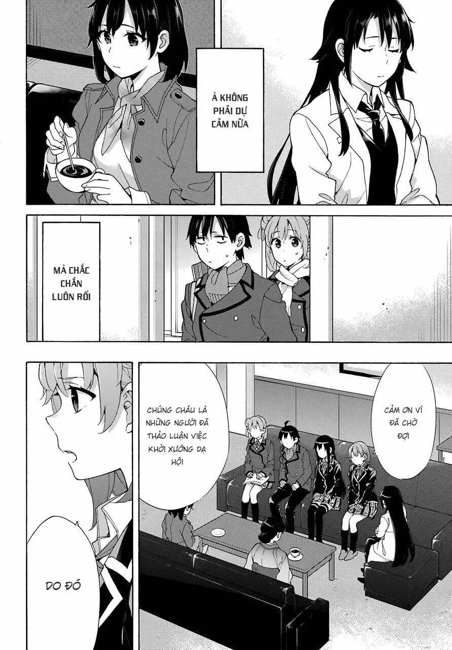Truyện Tranh Chuyện Tình Thanh Xuân Bi Hài Của Tôi Quả Nhiên Là Sai Lầm - Oregairu trang 6