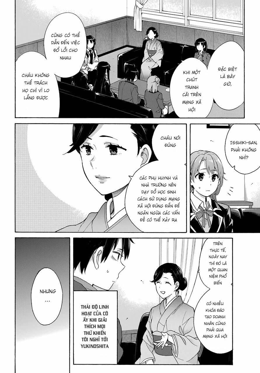 Truyện Tranh Chuyện Tình Thanh Xuân Bi Hài Của Tôi Quả Nhiên Là Sai Lầm - Oregairu trang 6