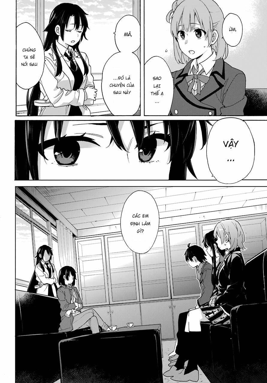 Truyện Tranh Chuyện Tình Thanh Xuân Bi Hài Của Tôi Quả Nhiên Là Sai Lầm - Oregairu trang 6