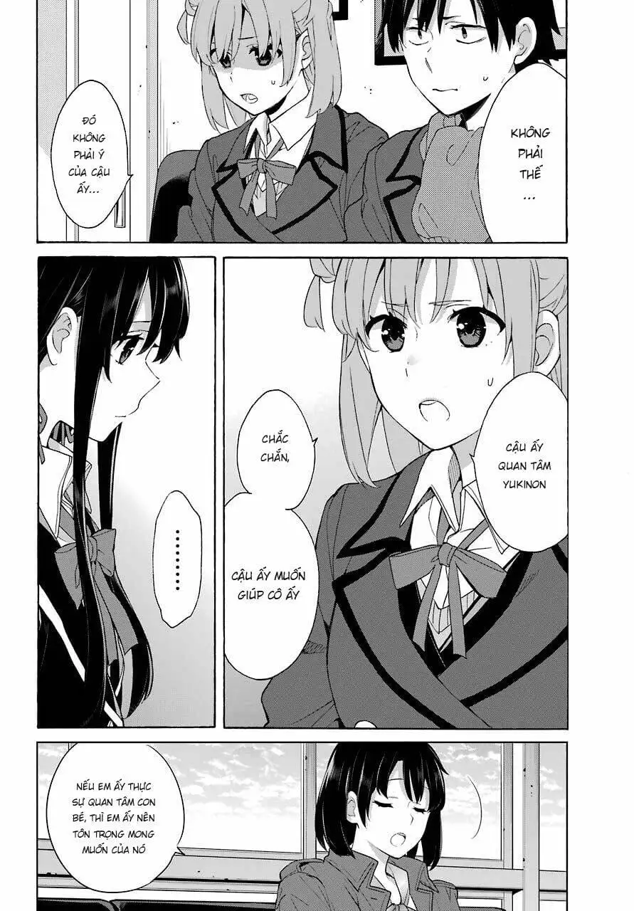 Truyện Tranh Chuyện Tình Thanh Xuân Bi Hài Của Tôi Quả Nhiên Là Sai Lầm - Oregairu trang 6