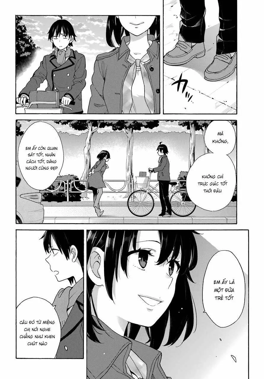 Truyện Tranh Chuyện Tình Thanh Xuân Bi Hài Của Tôi Quả Nhiên Là Sai Lầm - Oregairu trang 6