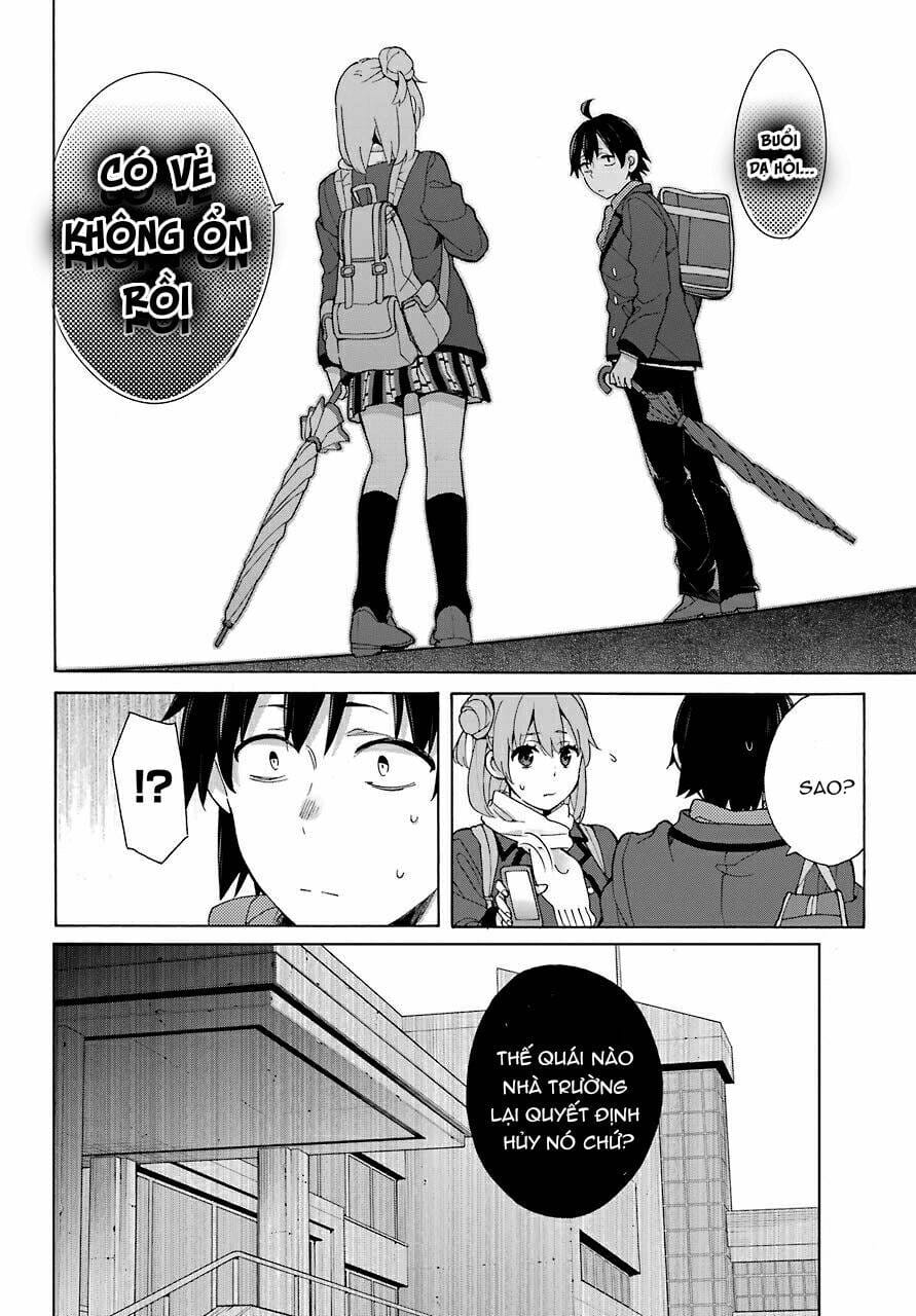 Truyện Tranh Chuyện Tình Thanh Xuân Bi Hài Của Tôi Quả Nhiên Là Sai Lầm - Oregairu trang 6