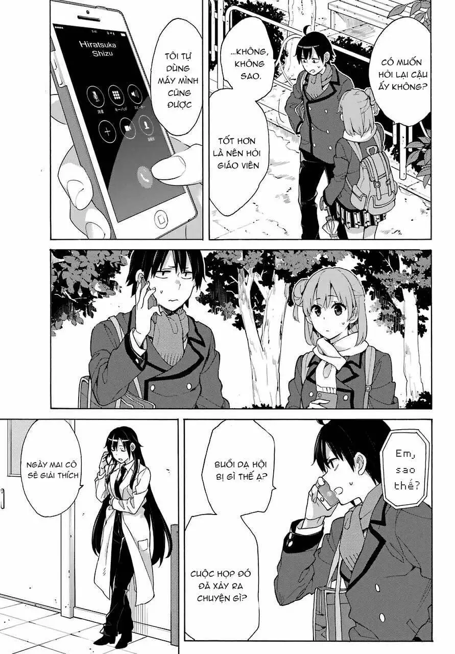 Truyện Tranh Chuyện Tình Thanh Xuân Bi Hài Của Tôi Quả Nhiên Là Sai Lầm - Oregairu trang 6