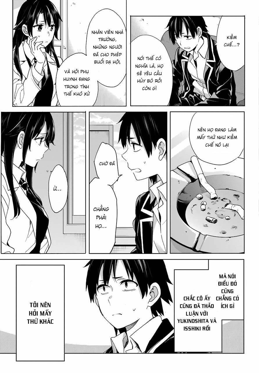 Truyện Tranh Chuyện Tình Thanh Xuân Bi Hài Của Tôi Quả Nhiên Là Sai Lầm - Oregairu trang 6