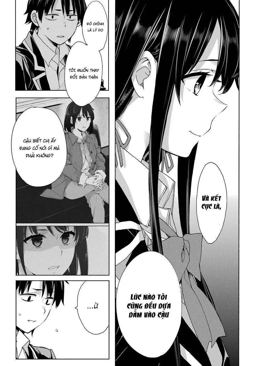 Truyện Tranh Chuyện Tình Thanh Xuân Bi Hài Của Tôi Quả Nhiên Là Sai Lầm - Oregairu trang 6