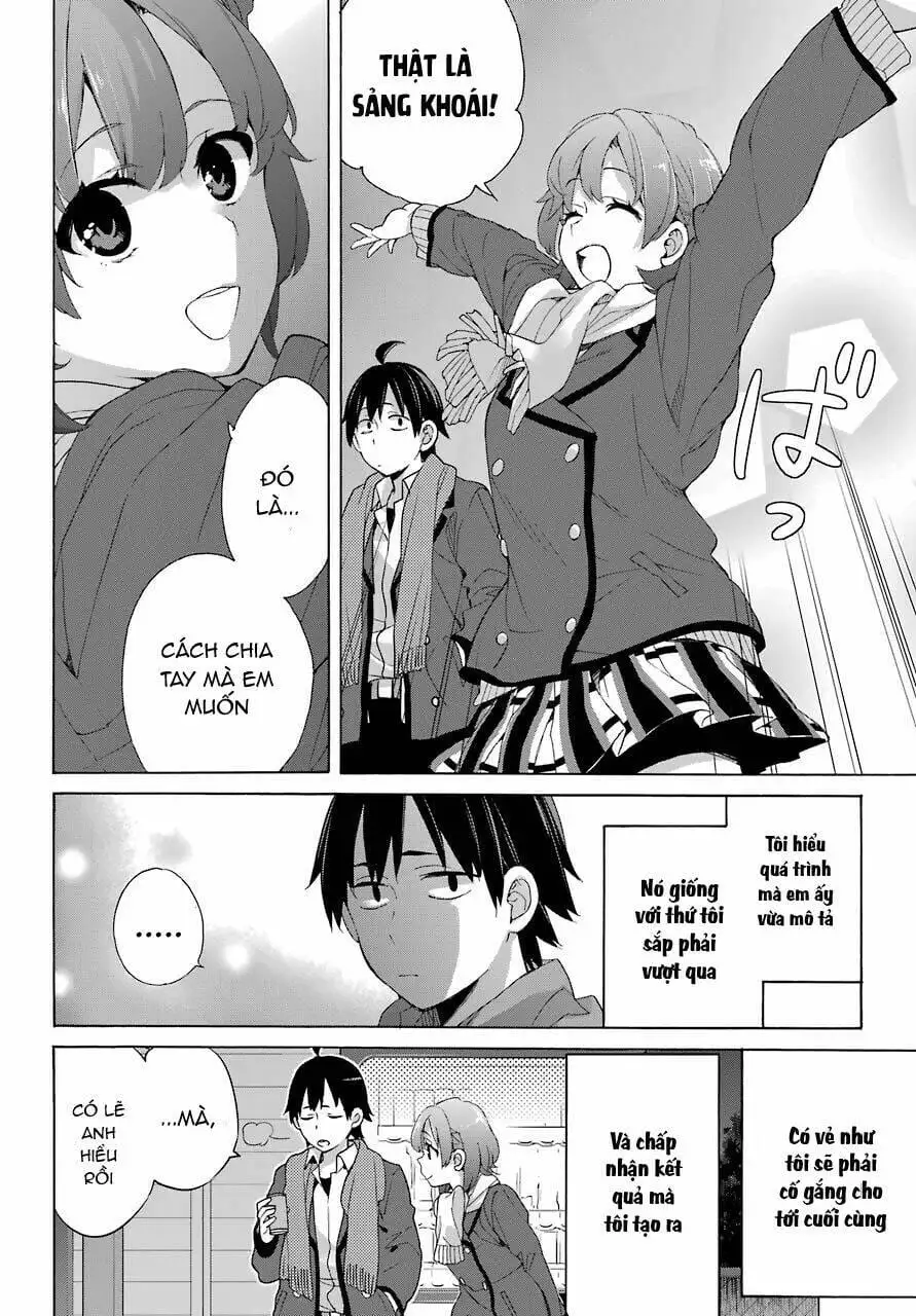 Truyện Tranh Chuyện Tình Thanh Xuân Bi Hài Của Tôi Quả Nhiên Là Sai Lầm - Oregairu trang 6