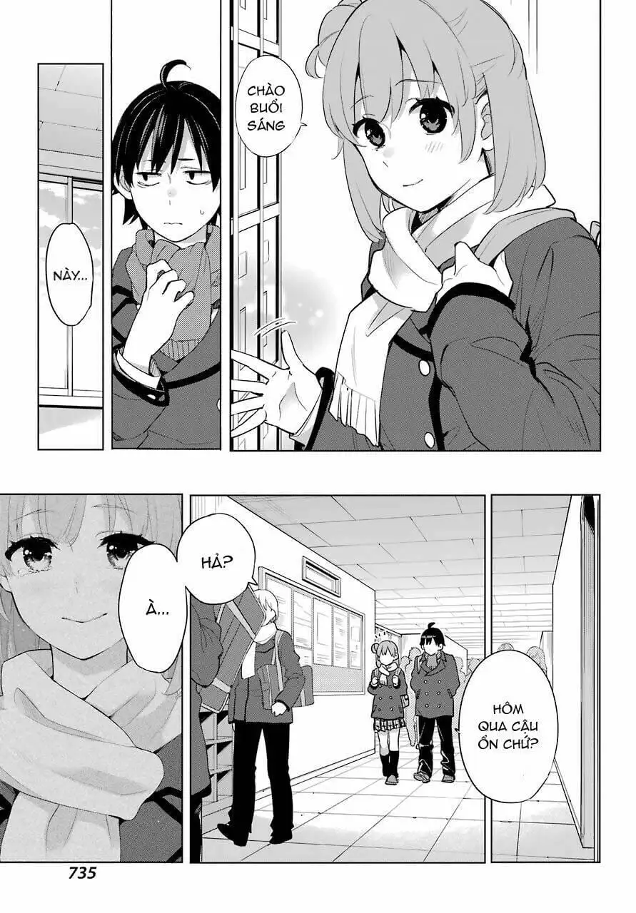 Truyện Tranh Chuyện Tình Thanh Xuân Bi Hài Của Tôi Quả Nhiên Là Sai Lầm - Oregairu trang 6