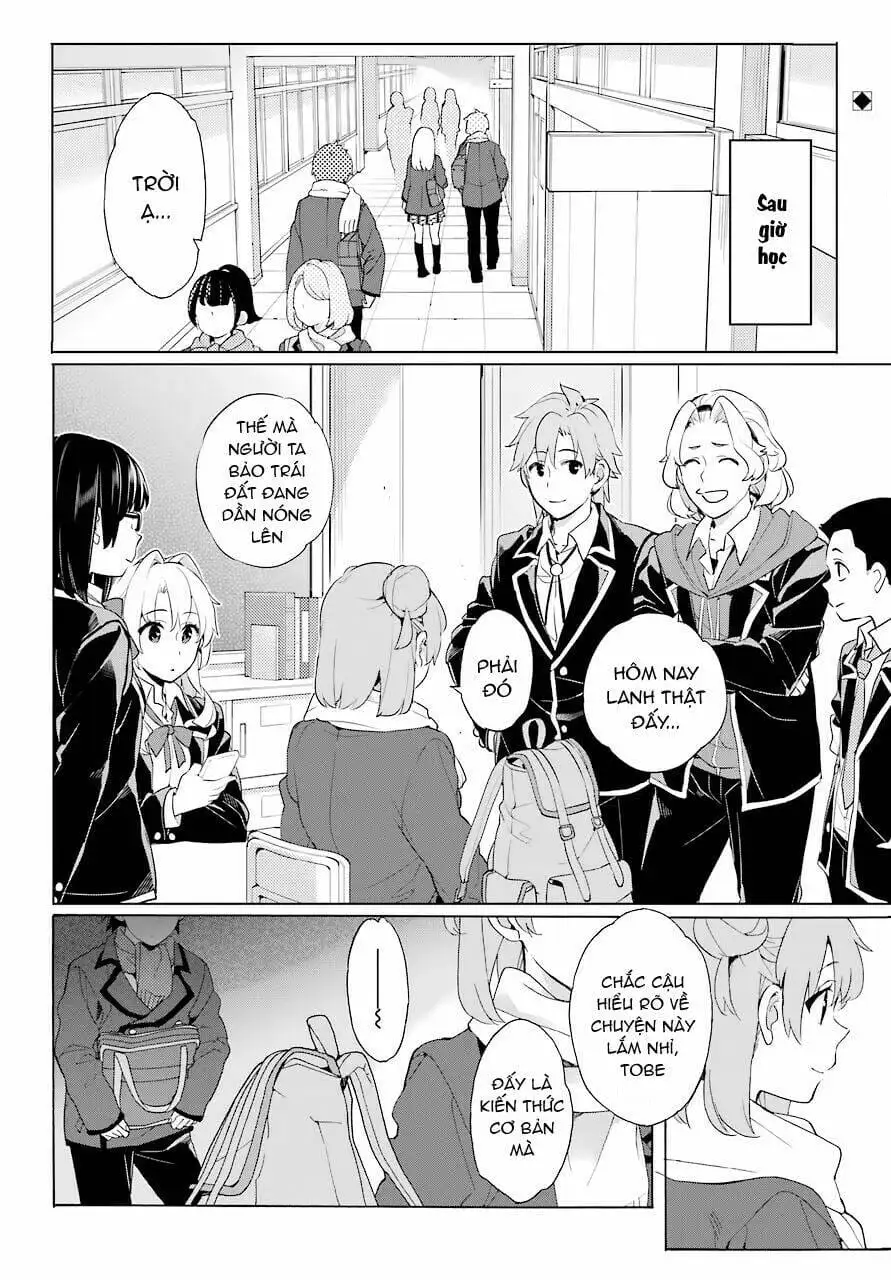 Truyện Tranh Chuyện Tình Thanh Xuân Bi Hài Của Tôi Quả Nhiên Là Sai Lầm - Oregairu trang 6