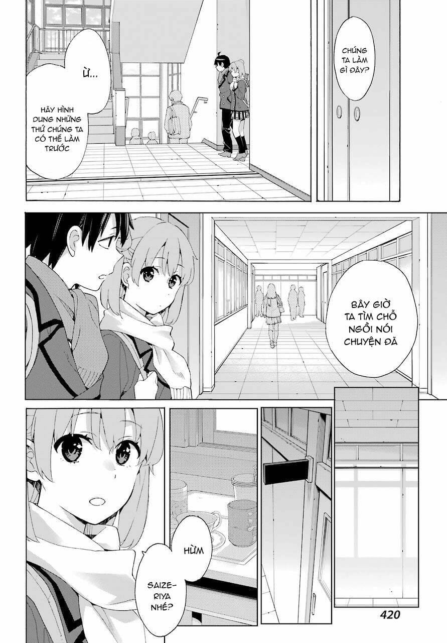 Truyện Tranh Chuyện Tình Thanh Xuân Bi Hài Của Tôi Quả Nhiên Là Sai Lầm - Oregairu trang 6