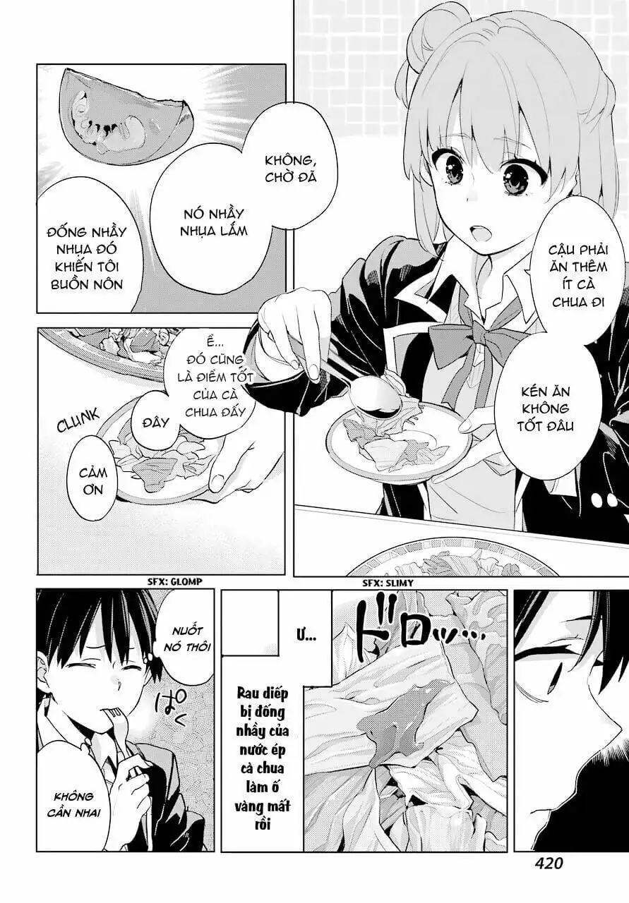 Truyện Tranh Chuyện Tình Thanh Xuân Bi Hài Của Tôi Quả Nhiên Là Sai Lầm - Oregairu trang 6