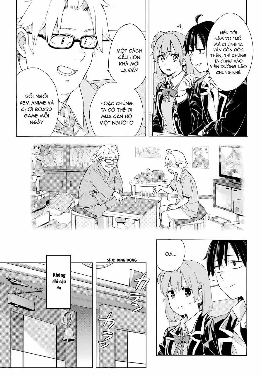 Truyện Tranh Chuyện Tình Thanh Xuân Bi Hài Của Tôi Quả Nhiên Là Sai Lầm - Oregairu trang 6