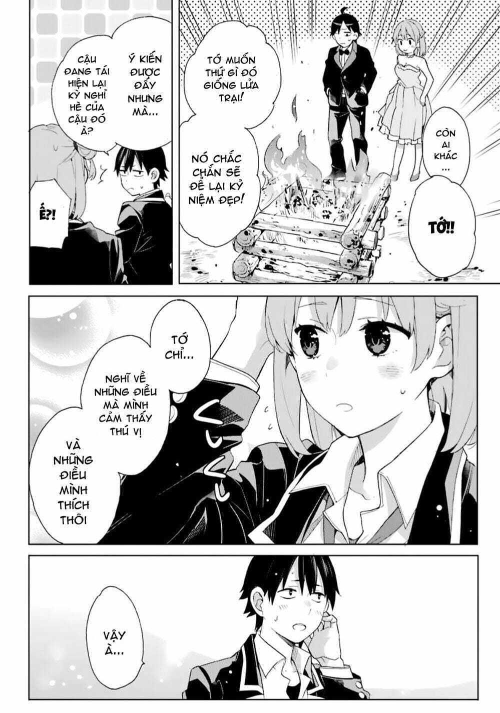 Truyện Tranh Chuyện Tình Thanh Xuân Bi Hài Của Tôi Quả Nhiên Là Sai Lầm - Oregairu trang 6