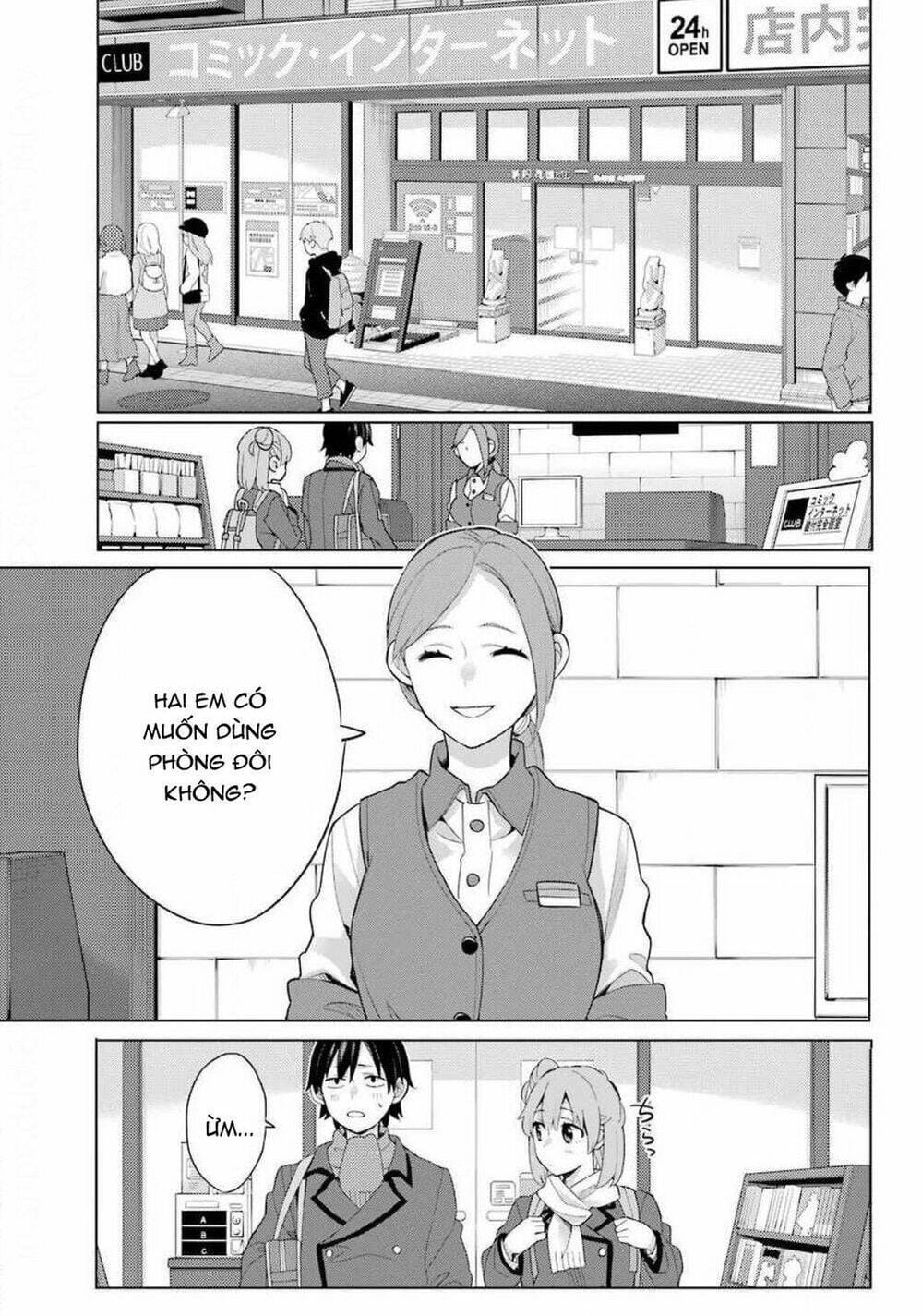 Truyện Tranh Chuyện Tình Thanh Xuân Bi Hài Của Tôi Quả Nhiên Là Sai Lầm - Oregairu trang 6