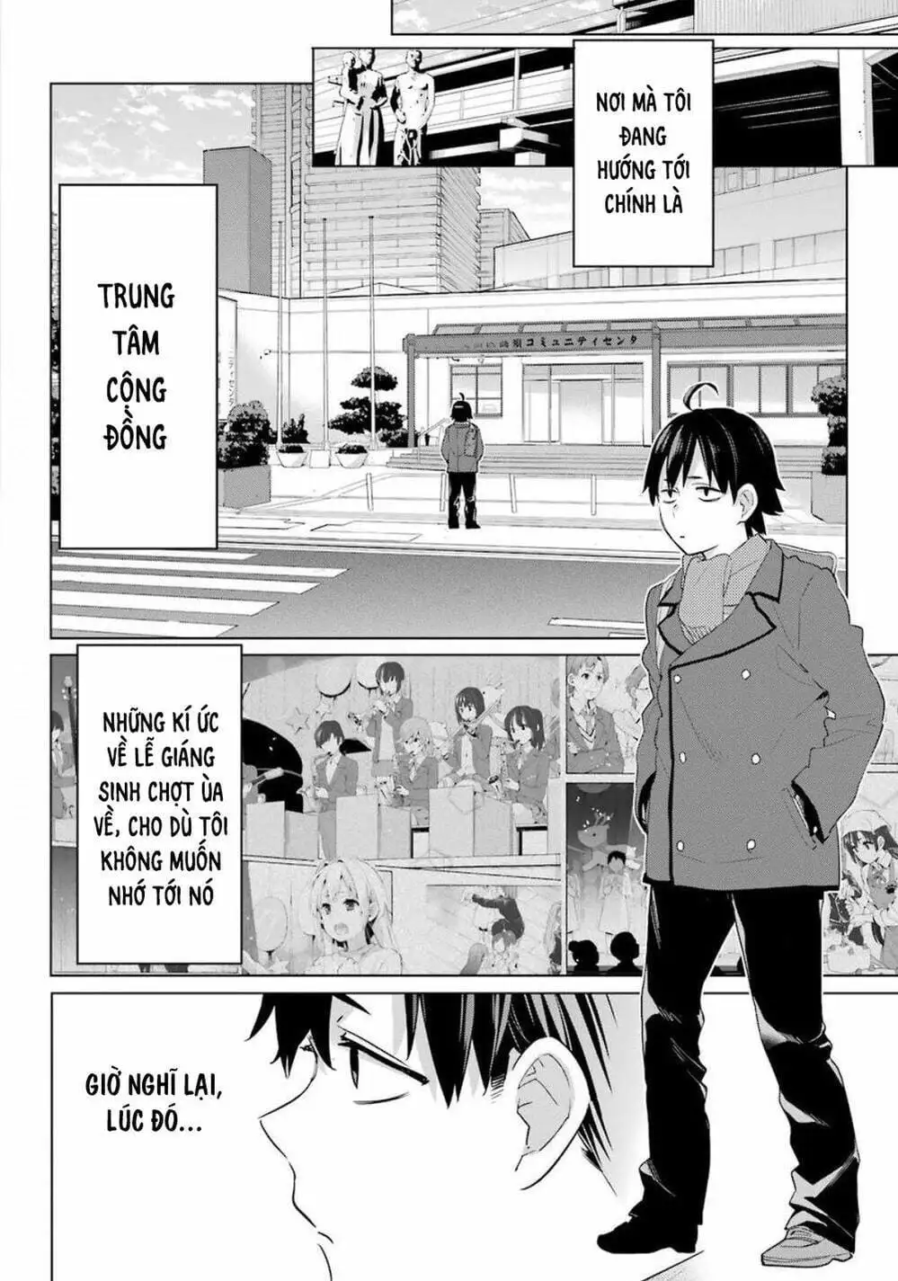 Truyện Tranh Chuyện Tình Thanh Xuân Bi Hài Của Tôi Quả Nhiên Là Sai Lầm - Oregairu trang 6