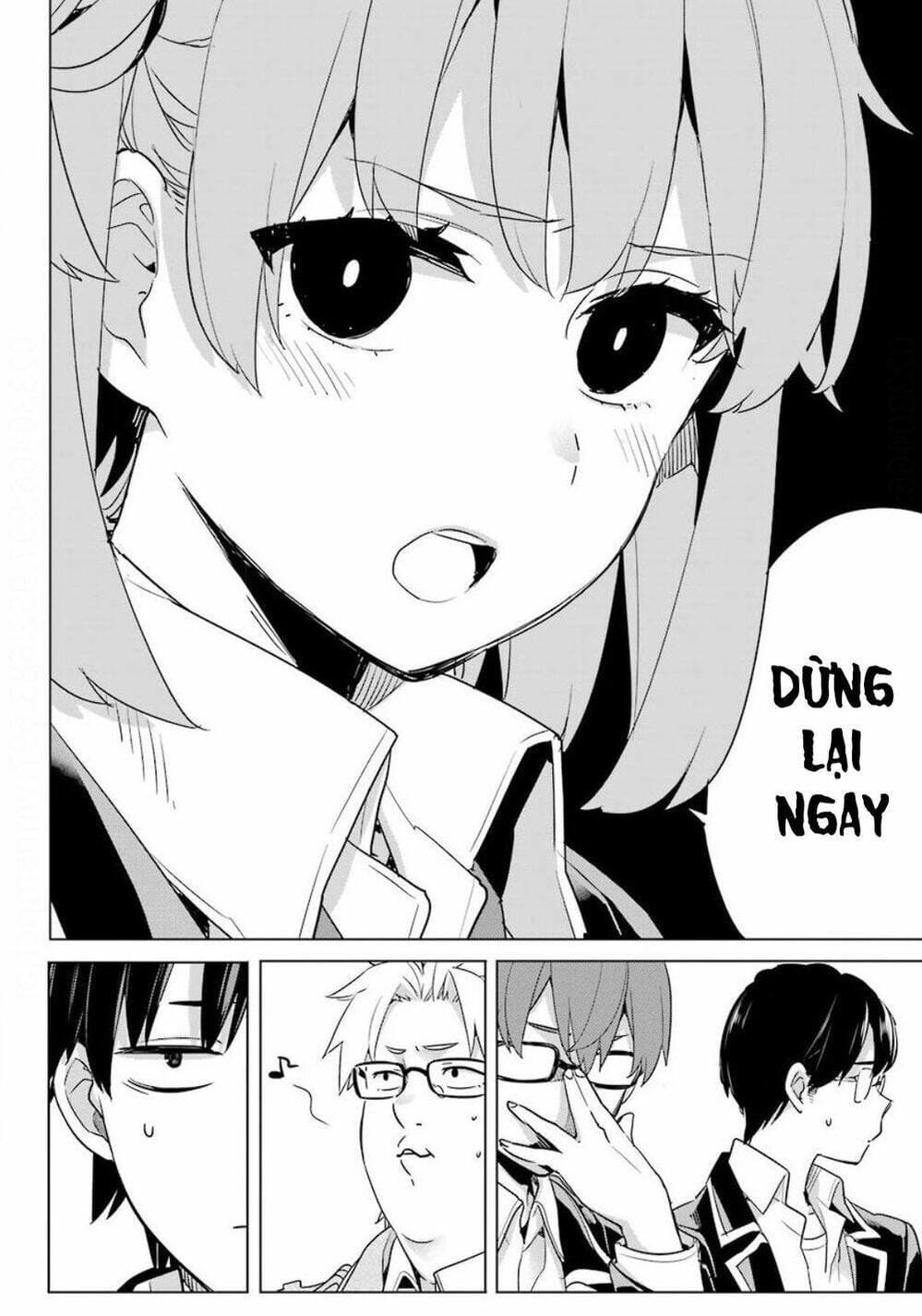 Truyện Tranh Chuyện Tình Thanh Xuân Bi Hài Của Tôi Quả Nhiên Là Sai Lầm - Oregairu trang 6