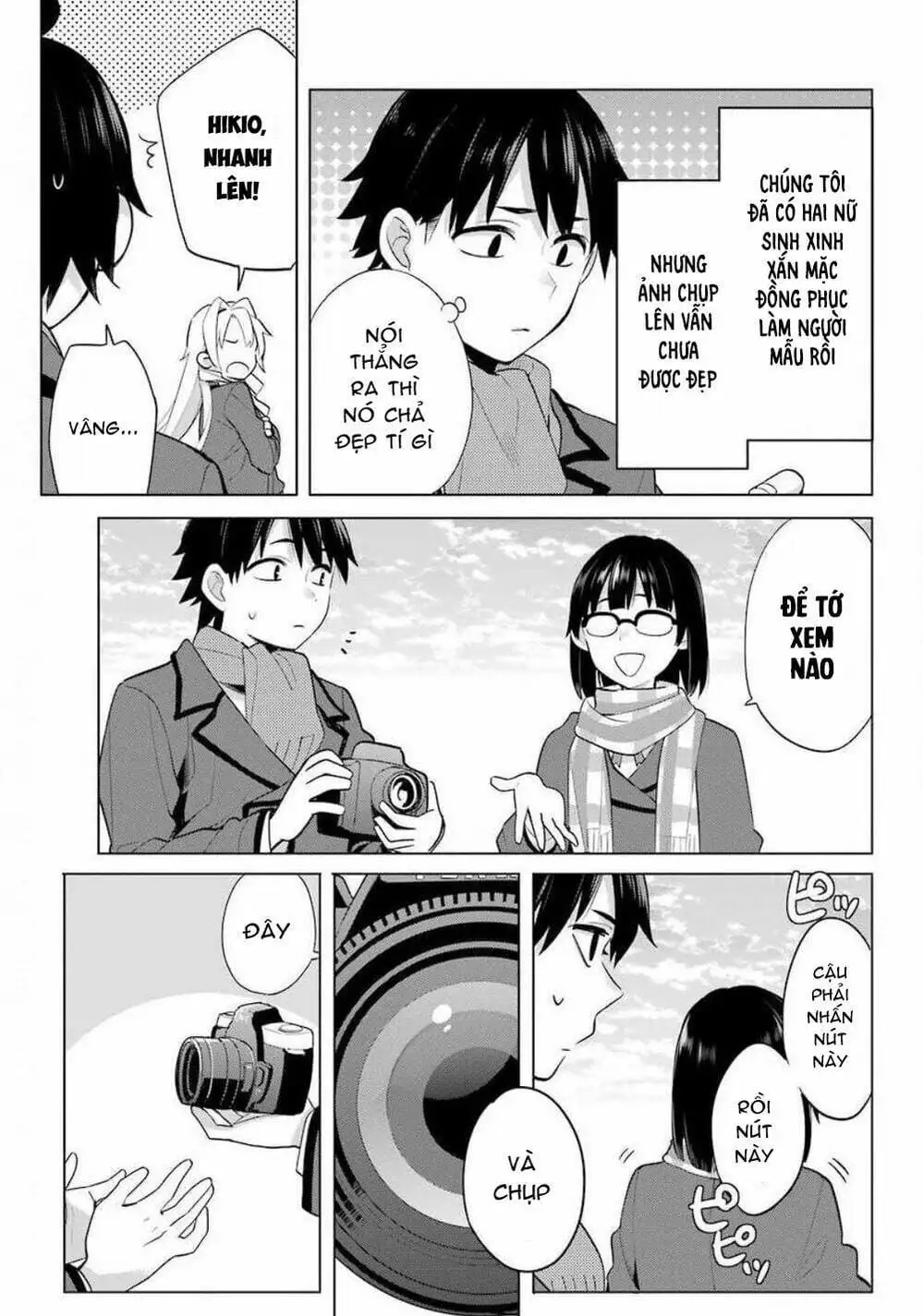 Truyện Tranh Chuyện Tình Thanh Xuân Bi Hài Của Tôi Quả Nhiên Là Sai Lầm - Oregairu trang 6