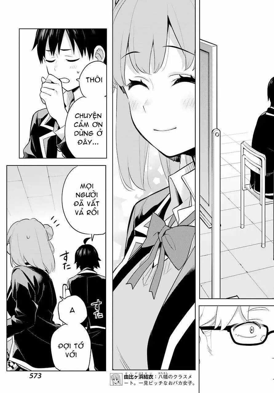 Truyện Tranh Chuyện Tình Thanh Xuân Bi Hài Của Tôi Quả Nhiên Là Sai Lầm - Oregairu trang 6