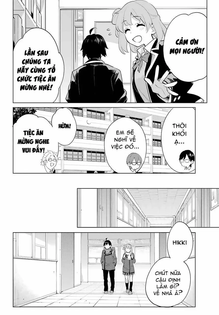 Truyện Tranh Chuyện Tình Thanh Xuân Bi Hài Của Tôi Quả Nhiên Là Sai Lầm - Oregairu trang 6