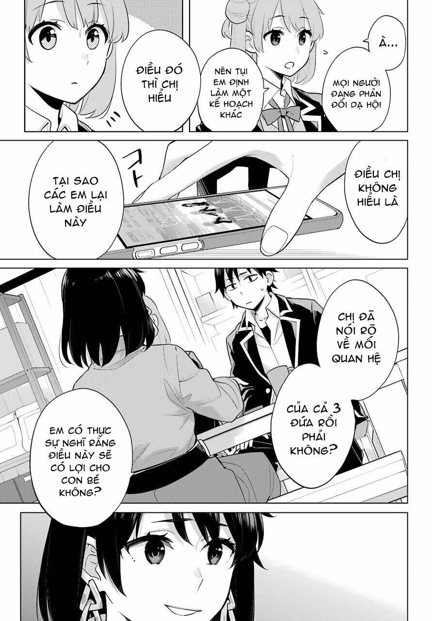 Truyện Tranh Chuyện Tình Thanh Xuân Bi Hài Của Tôi Quả Nhiên Là Sai Lầm - Oregairu trang 6