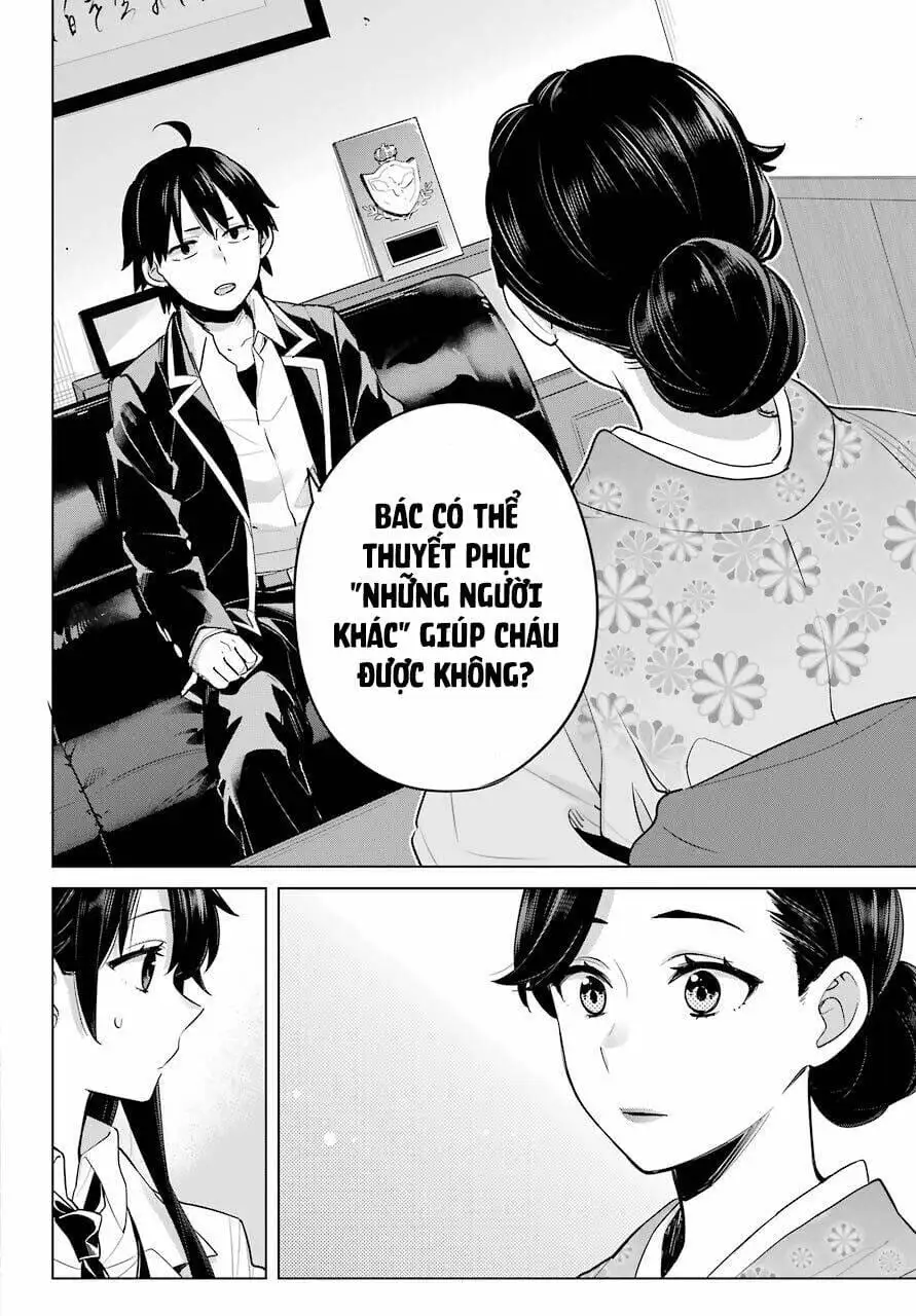 Truyện Tranh Chuyện Tình Thanh Xuân Bi Hài Của Tôi Quả Nhiên Là Sai Lầm - Oregairu trang 6