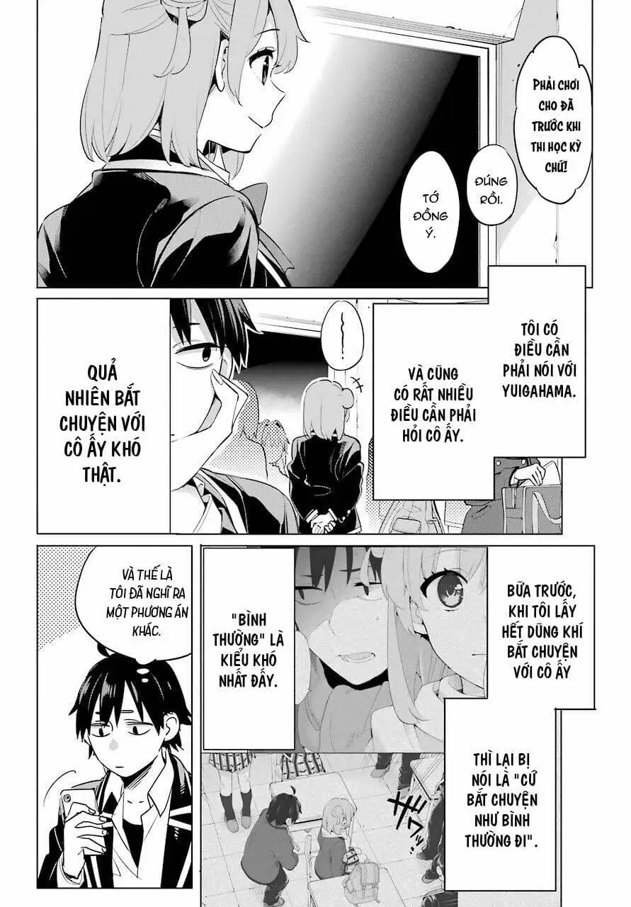 Truyện Tranh Chuyện Tình Thanh Xuân Bi Hài Của Tôi Quả Nhiên Là Sai Lầm - Oregairu trang 6