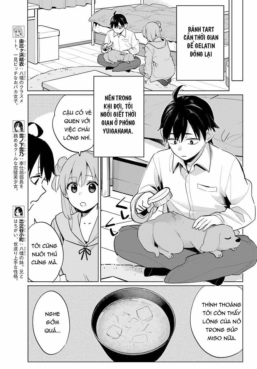 Truyện Tranh Chuyện Tình Thanh Xuân Bi Hài Của Tôi Quả Nhiên Là Sai Lầm - Oregairu trang 6