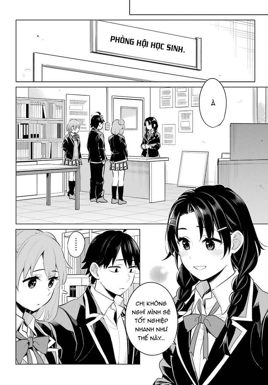 Truyện Tranh Chuyện Tình Thanh Xuân Bi Hài Của Tôi Quả Nhiên Là Sai Lầm - Oregairu trang 6