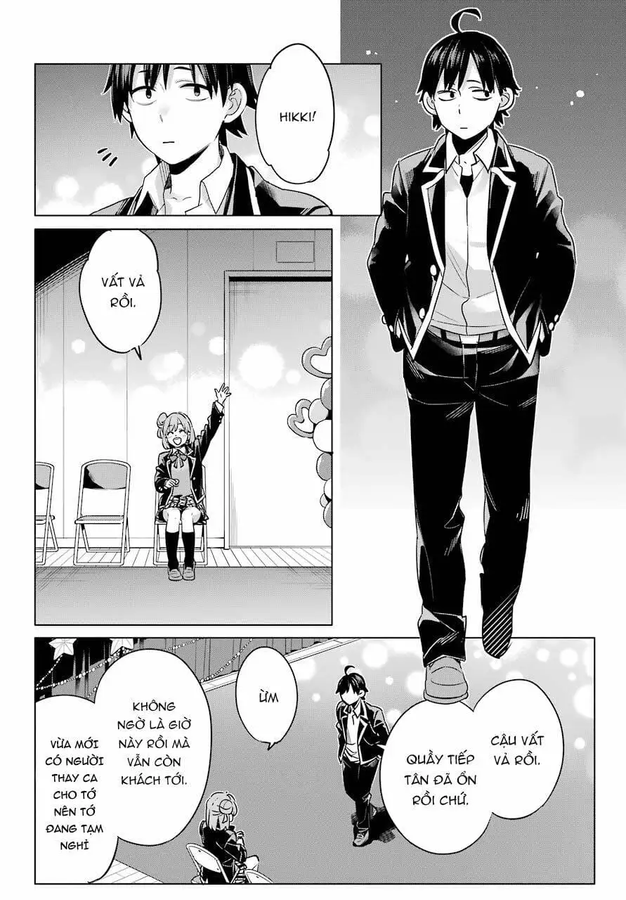 Truyện Tranh Chuyện Tình Thanh Xuân Bi Hài Của Tôi Quả Nhiên Là Sai Lầm - Oregairu trang 6